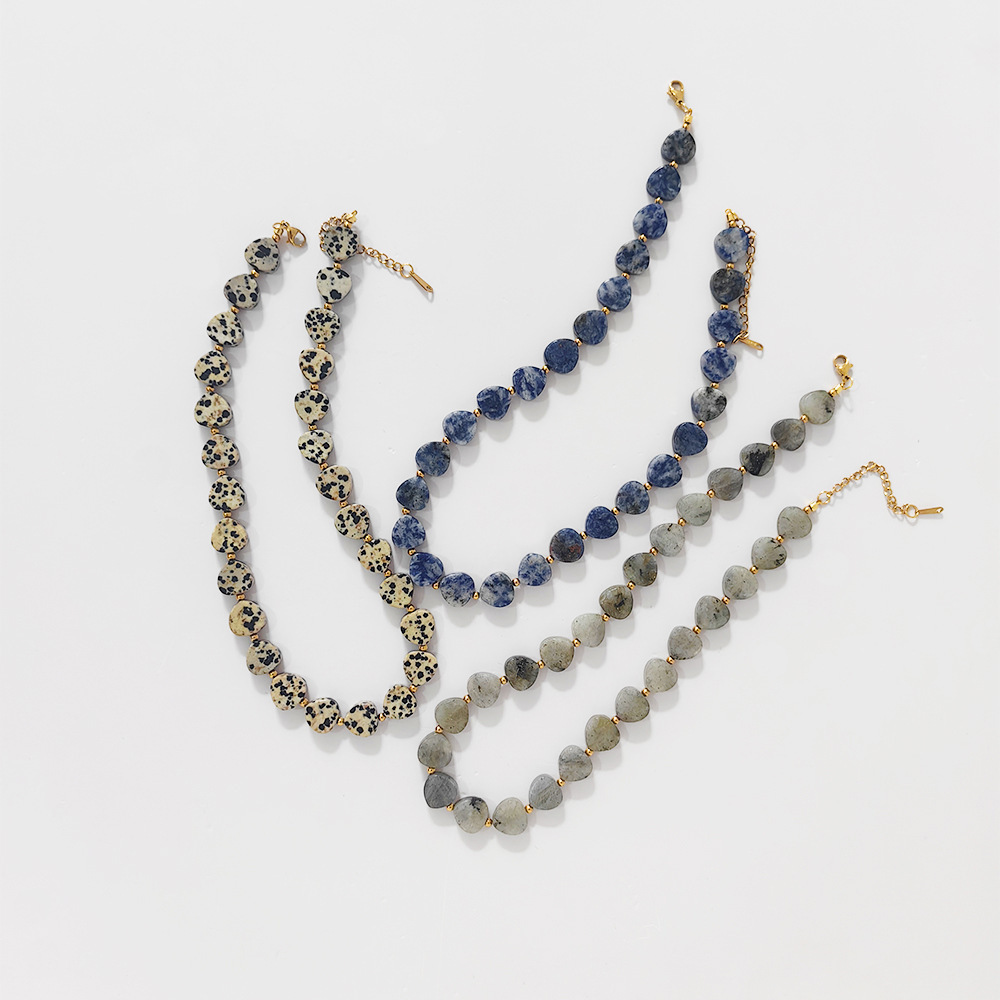 Colliers De Perles Rétro En Pierres Naturelles Pour Femmes Image3