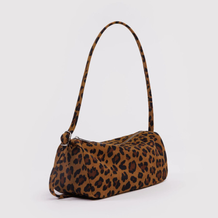 Sac à main femme style décontracté, imprimé léopard uni, dégradé de couleurs, en toile, style est-ouest