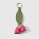 Un porte-clés tulipe rose rouge Image2