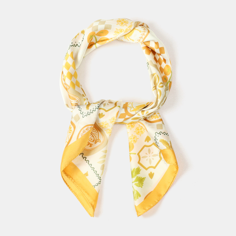 Écharpes D'Été En Polyester, Collection Romantique, Motif Animal, Océan Et Plantes, Style Océanique Image3