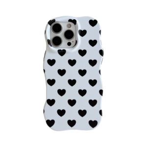 Coque De Téléphone Premium Colorée Plein Écran En Forme De Petit Cœur Givrée h5 Image5