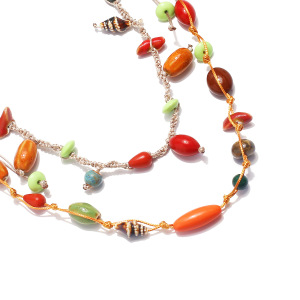 Colliers Tressés En Résine Vacation Beads Pour Femmes h5 Image3