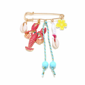Broches En Alliage Coquillage Style Animaux De Vacances h5 Image2
