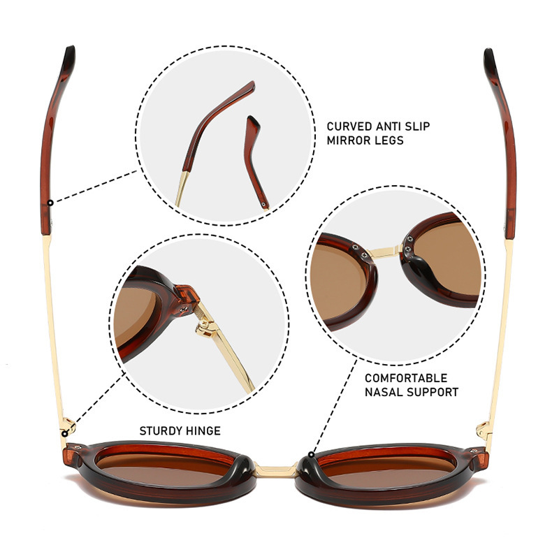 Lunettes De Soleil Simple Series Daily Solid Color Key Gradient Color Key Image4
