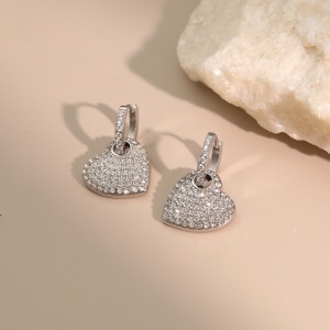 Boucles D'Oreilles Pendantes Pour Femmes Simple Series Daily Star Herat En Acier Inoxydable Étanche Couleur Or h5 Image3