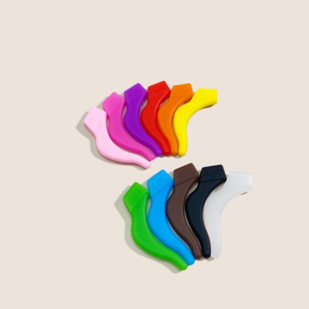 Lunettes Simple Series Daily Color Solid Gel Gel Hooks Anti-Slip Ear Coats 2
