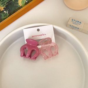 Pinces À Cheveux En Plastique Couleur Unie De La Gamme Simple Series Daily h5