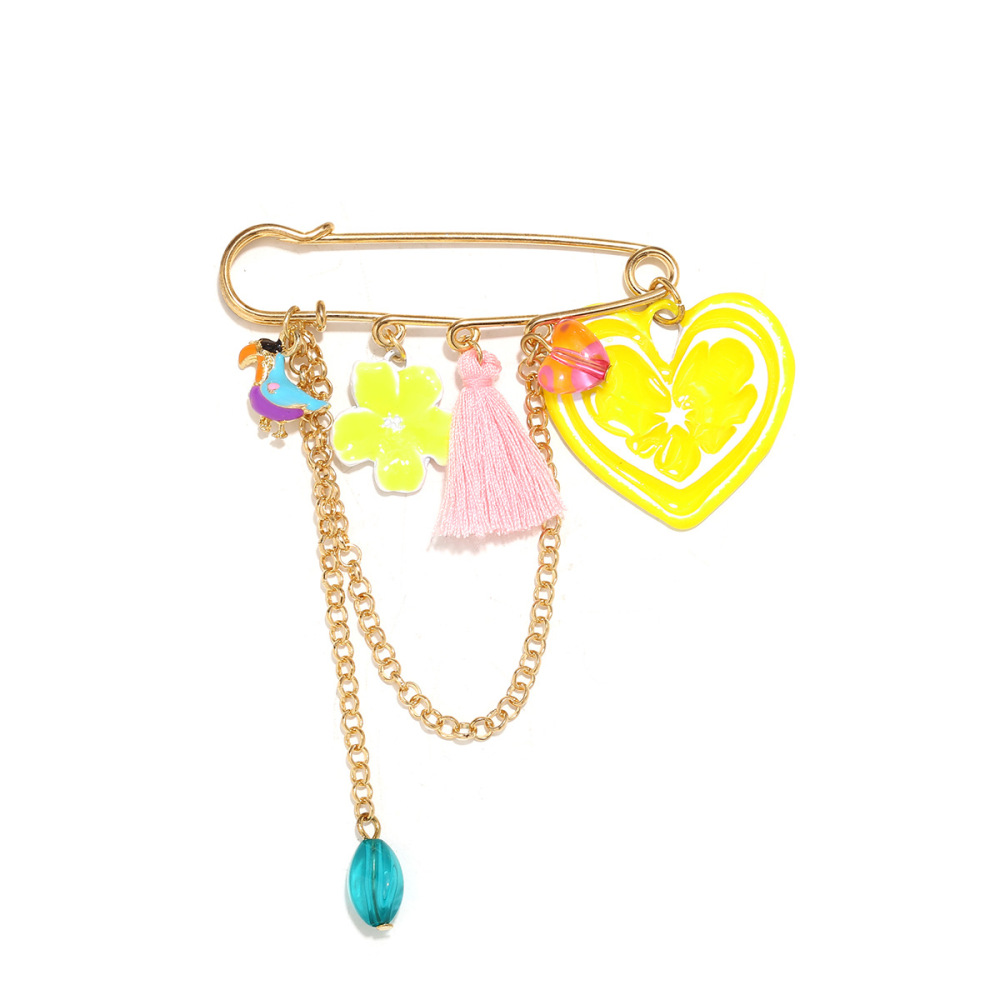 Broches En Alliage Sweet Heart De La Série Romantique Image2