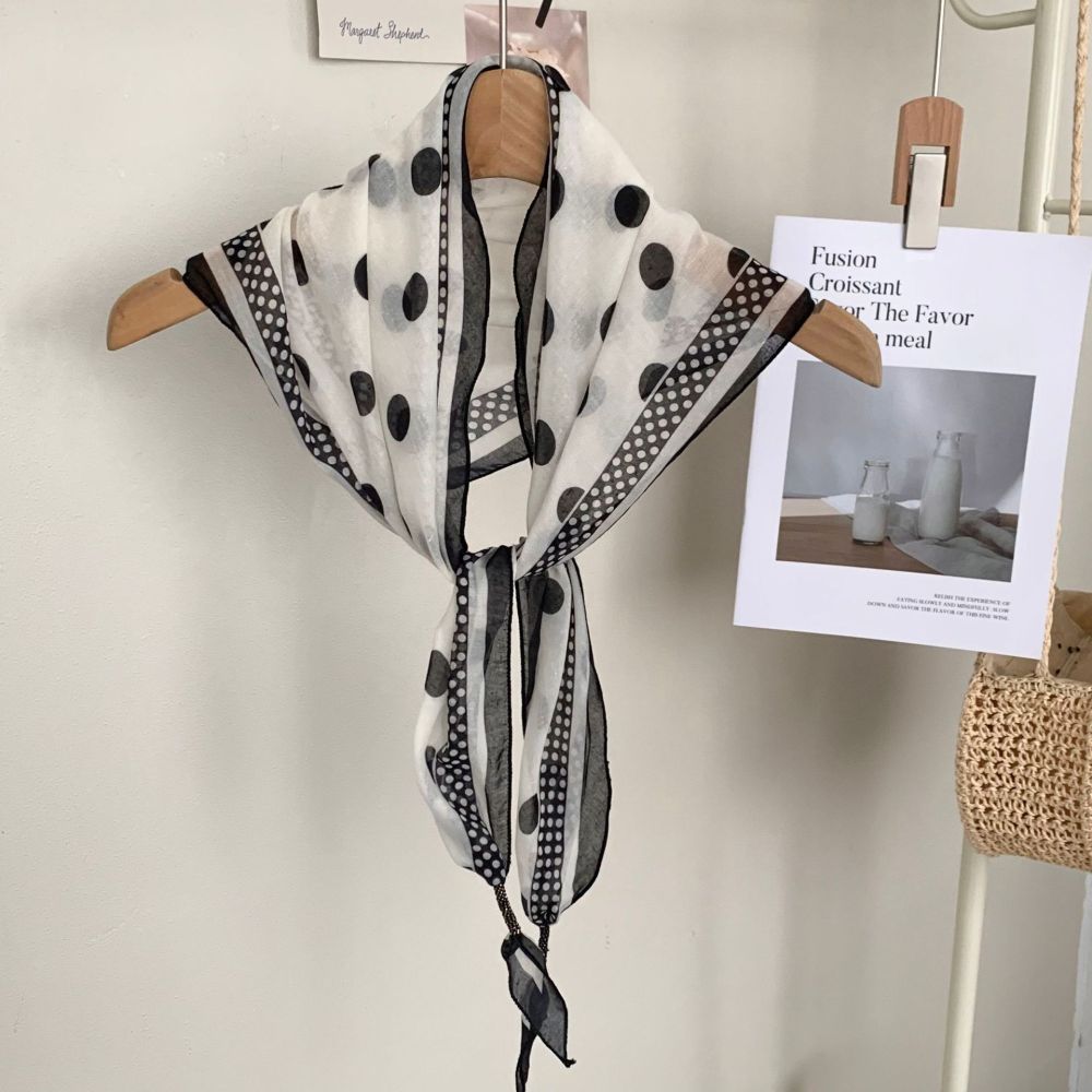 Écharpes D'Été En Polyester À Rayures Bohèmes Et Motifs Cachemire, Collection Ethnique 