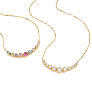 Colliers Pendentifs Pour Femmes, Luxueux, Rétro, Patchwork, Cercle, Acier Inoxydable, Couleur Or, Zircon, Étanches h5 Image5