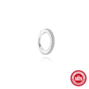 Boucles D'Oreilles Pour Femmes En Moissanite Plaquée Platine S925, Forme Goutte Simple Rétro, Cercle Et Rectangle. h5