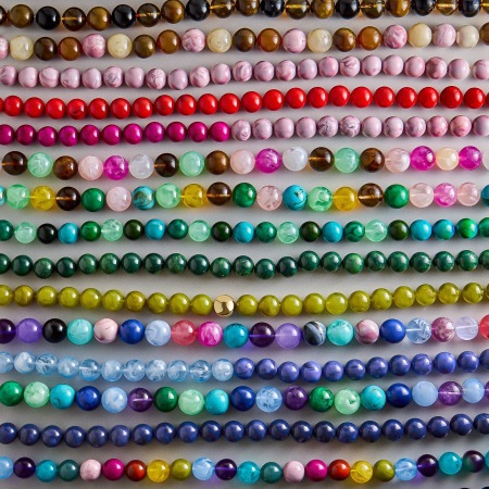 Colliers de perles acryliques pour femmes 2