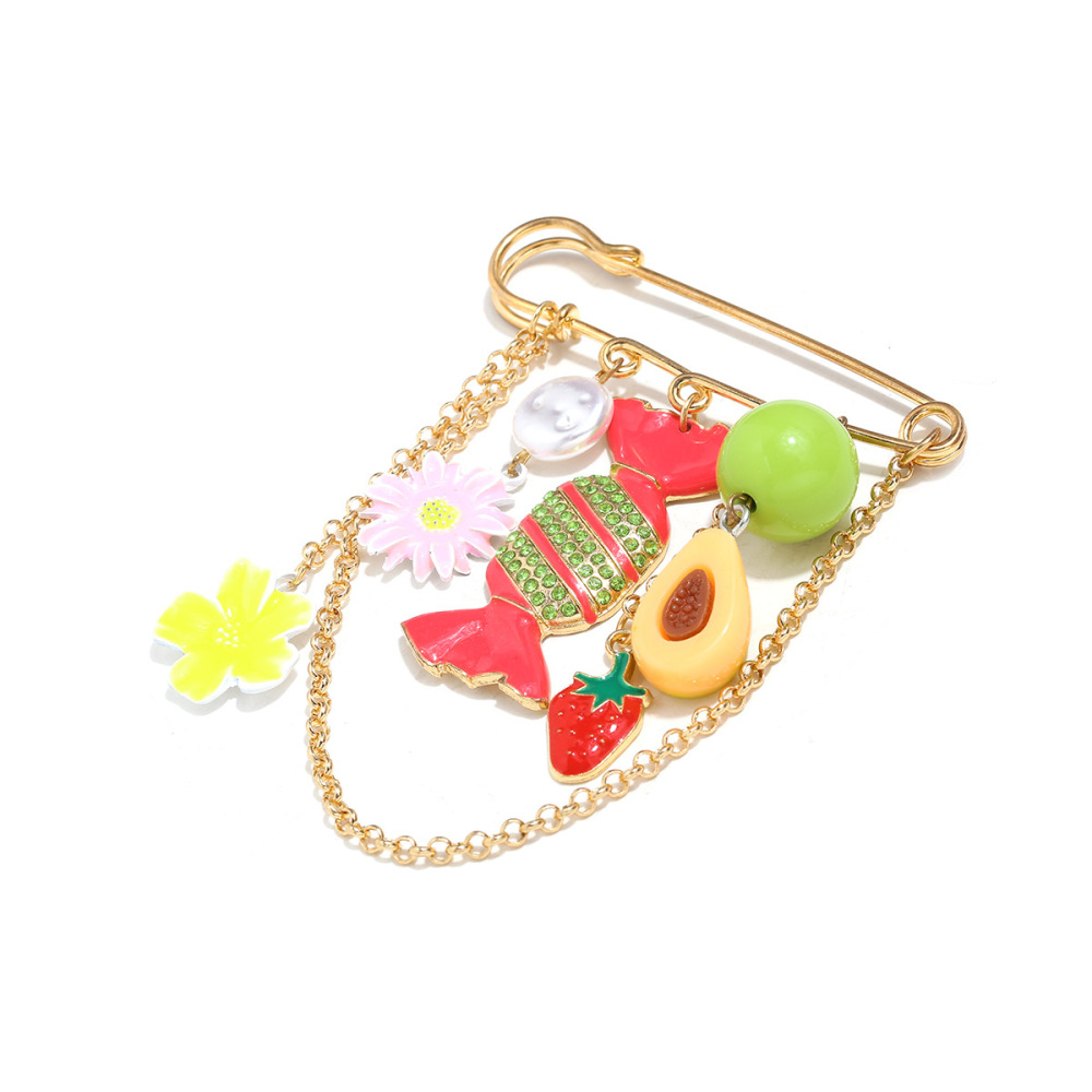 Broches En Alliage De Fruits Sucrés De La Série Romantique Image3