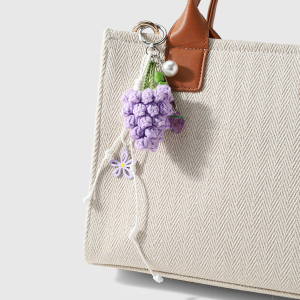 Breloques De Sac En Polyester Simple Series Daily Flower Raisin h5 Image4