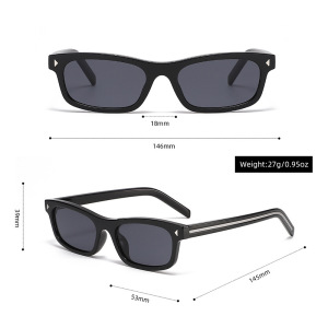 Lunettes De Soleil Unisexes Décontractées À Imprimé Léopard Dégradé De La Série Simple h5 Image2