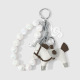 Un porte-clés poney blanc Image2