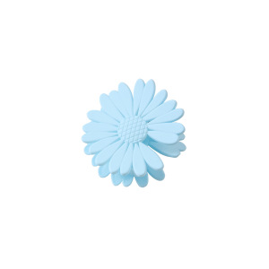Pinces À Cheveux En Plastique Couleur Unie Sweet Flower De La Série Simple h5