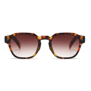 Lunettes De Soleil Simple Series Daily Solid Color À Imprimé Léopard Dégradé h5 Image4