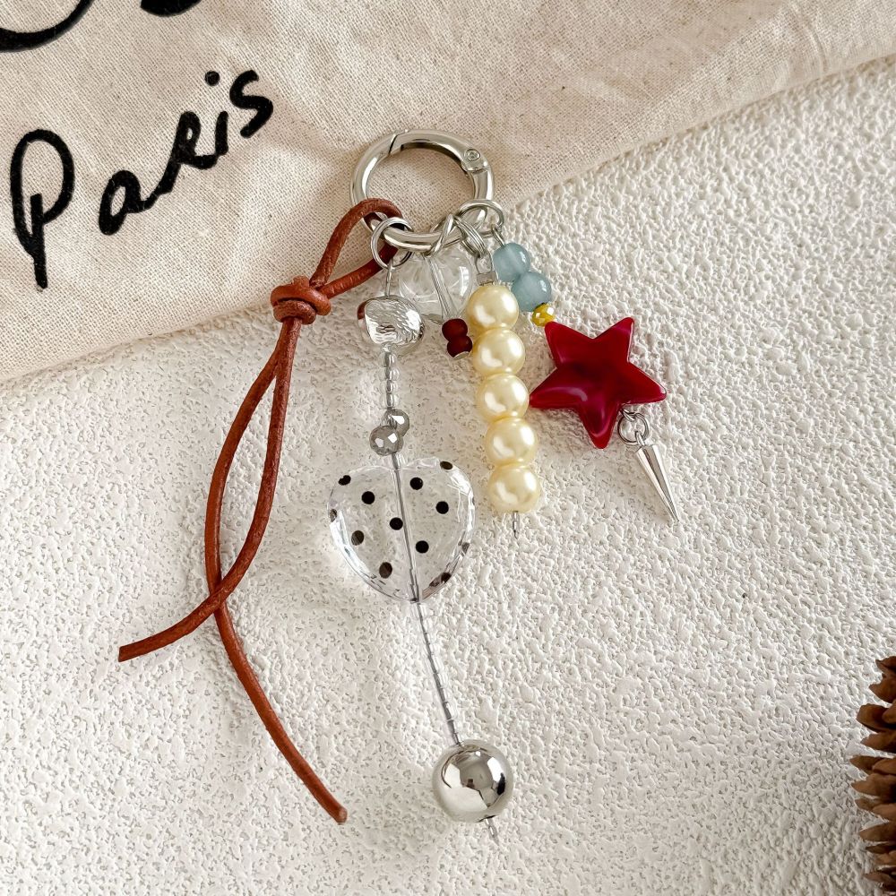 Série Simple Daily Heart Twist Beads Star Plastic Bag Bretters Image2