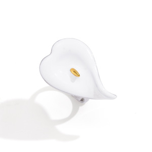Bagues Tendance En Acier Inoxydable Doré, Étanches, Collection Romantique Sweet Flower h5 Image5