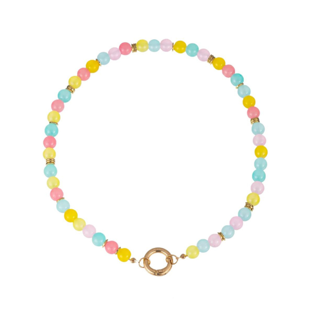 Colliers De Perles Pour Femmes De La Collection Simple Series Sweet Glaze Beads Image5
