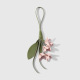 Un pendentif en forme de fleur rose Image2