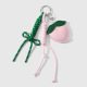 1 porte-clés pêche rose Image2