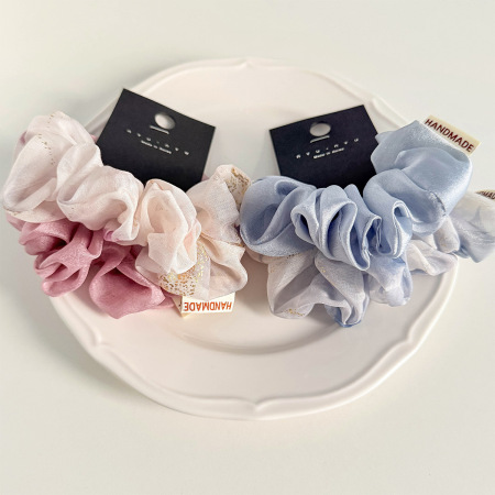 Chouchous en tissu uni couleur de la série Simple Daily 2