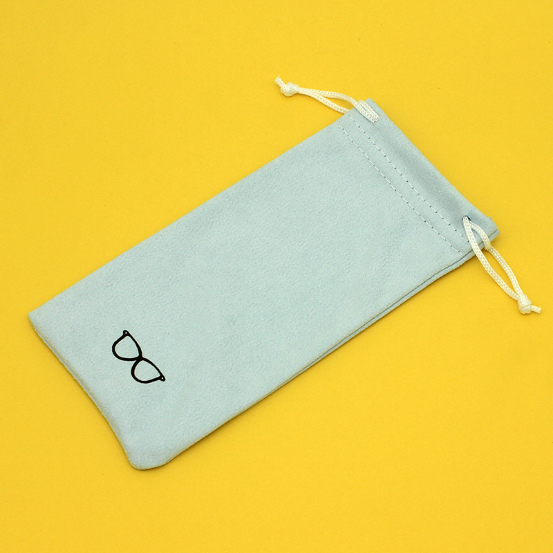 Sacs De Rangement Pour Lunettes De Soleil En Daim Uni Simple Series Daily 