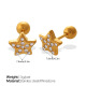 Boucles d'oreilles piercing Image6