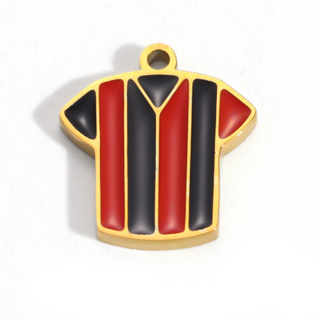 Pendentifs à faire soi-même en acier inoxydable étanche couleur or, style océanique 2