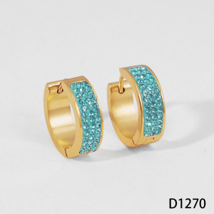 Boucles D'Oreilles Pendantes Pour Femme, En Acier Inoxydable Doré, Imperméables, De Forme Géométrique Et Ornées De Zircon, Collection Luxueuse. h5