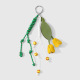 Breloque de sac tulipe jaune 1 Image3