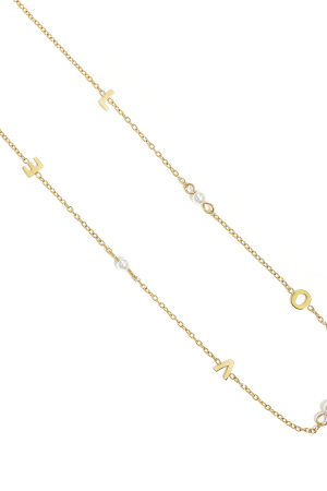 Collier D'Amour Avec Perles h5 Image2