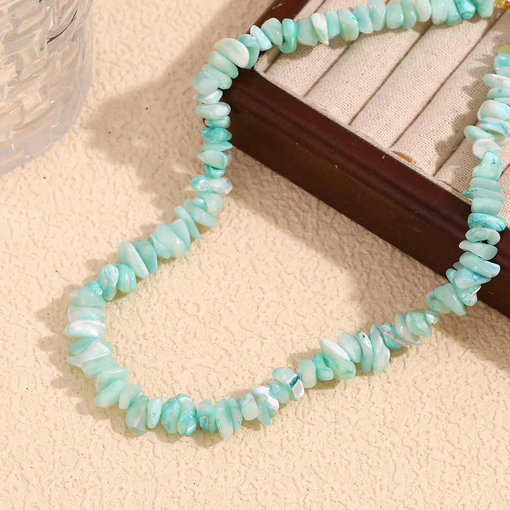 Colliers De Perles Simples En Pierres Naturelles Pour Femmes h5Image3