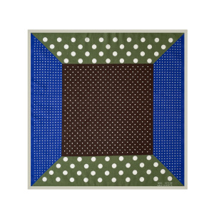 Écharpes D'Été Pour Femmes En Coton À Pois Multicolores Simples h5 Image3