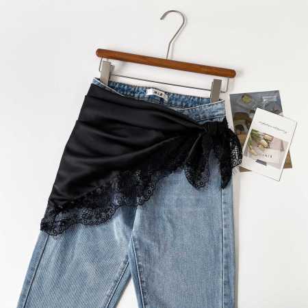 Écharpes d'été élégantes en satin uni pour femmes, collection Simple Series 2