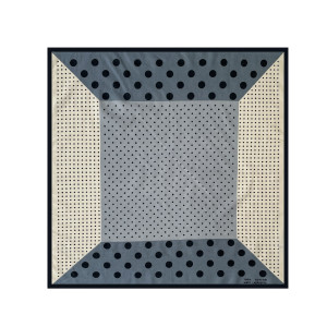 Écharpes D'Été Pour Femmes En Coton À Pois Multicolores Simples h5 Image5