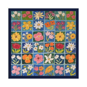 Écharpes D'Été Pour Femmes En Polyester, Style Océanique, Collection Romantique À Fleurs Douces h5 Image3