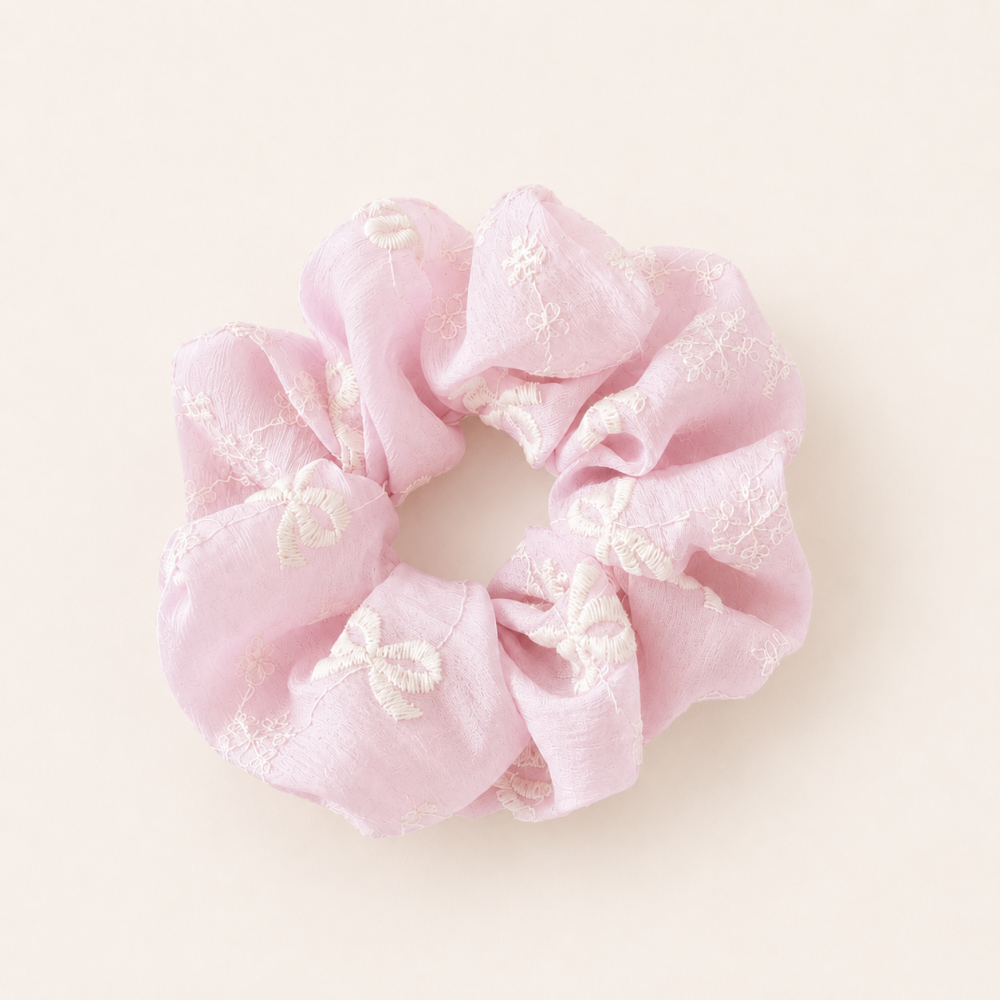 Chouchous En Polyester Uni Couleur Fleur De La Série Simple Daily Image2