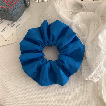 Chouchous ronds en polyester uni couleur fleur de la série Simple Daily
