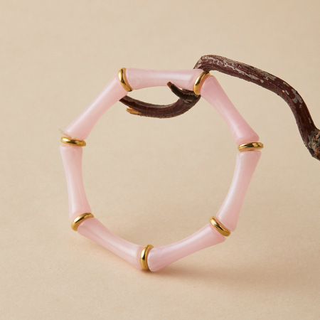 Bracelets pour femmes en acrylique à dégradé de couleurs rétro de la série classique 2