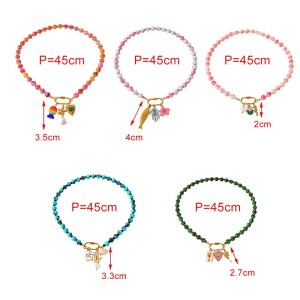 Colliers De Perles En Verre Pour Femmes, Collection Romantique, Style Océanique, Inspirés Des Vacances h5 Image4