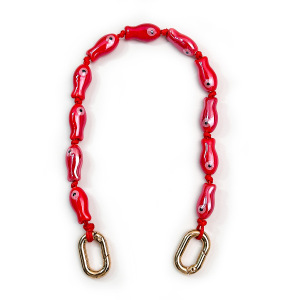 Porte-Clés En Céramique Représentant Des Poissons, Style Océanique, Couleur Unie, Mignons Et Simples h5 