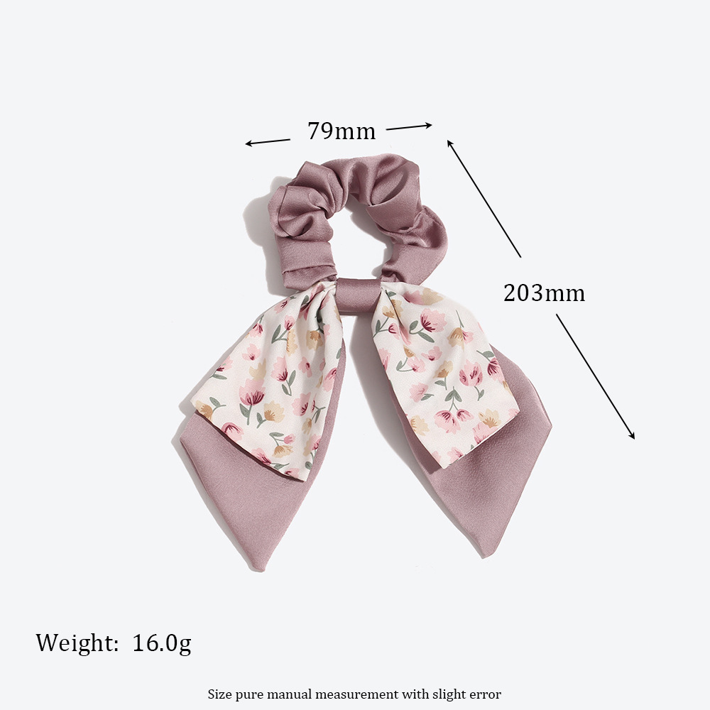Chouchous En Tissu À Fleurs Douces De La Série Simple h5Image4
