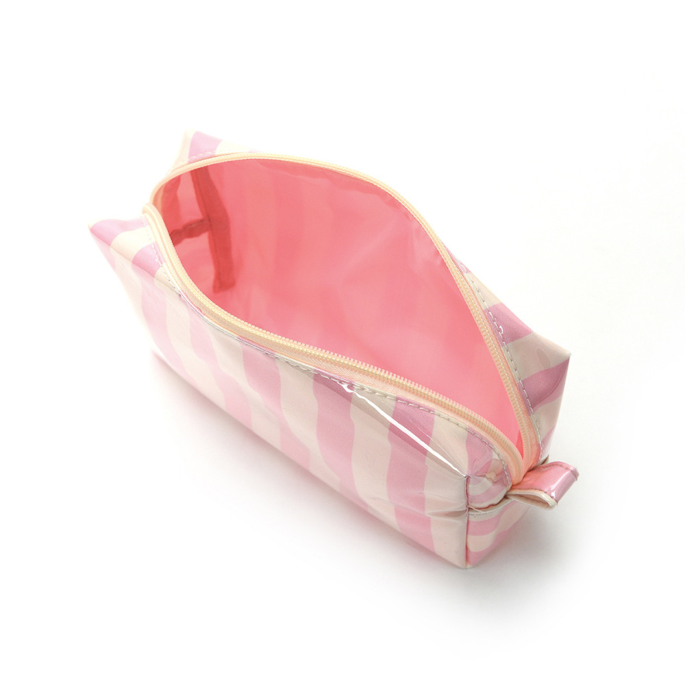 Trousses De Maquillage Simple Series Daily Stripe En Pvc Multicolores Image3