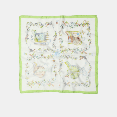 Écharpes d'été en polyester à motif de feuilles végétales multicolores, forme naturelle irrégulière, collection Simple