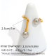 Couleur or et argent/Taille unique/Style3 Image3