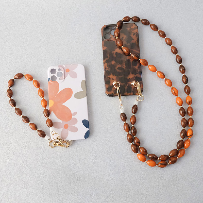 Chaîne De Téléphone Simple Series Casual Beads En Acrylique Multicolore Image4