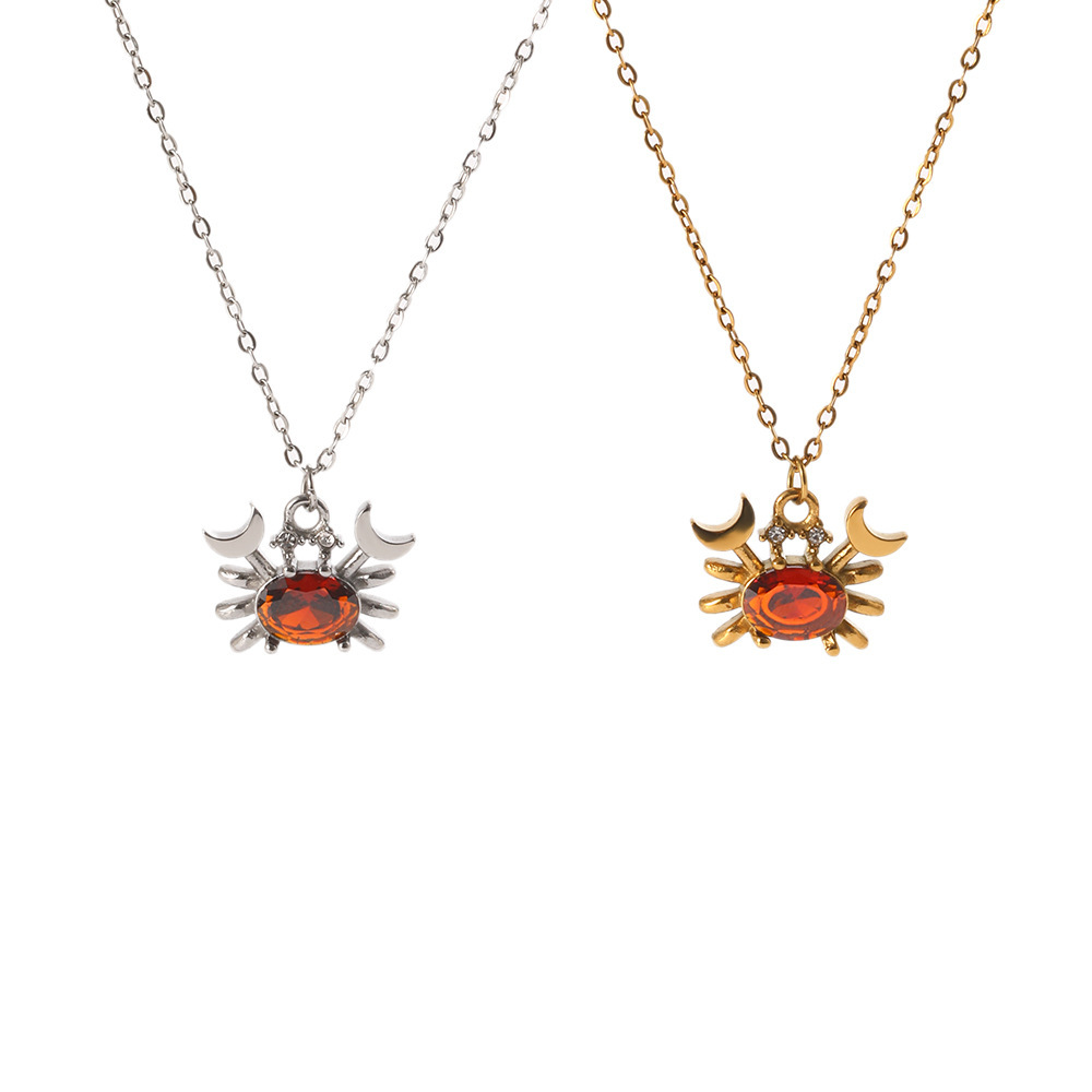 Colliers Pendentifs Pour Femmes, Collection Romantique, Motif Animal Mignon, En Acier Inoxydable Étanche, Couleur Or Image4